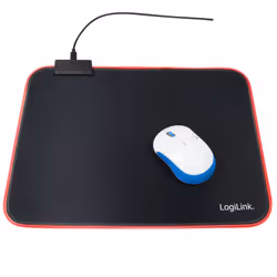 LogiLink ID0183 tapis de souris Tapis de souris de jeu Noir