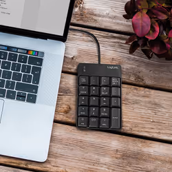 LogiLink ID0184 clavier numérique Ordinateur portable Noir - Vue supplémentaire 4
