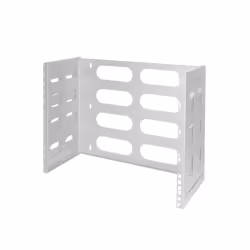 LogiLink W08B40G, Équerre de fixation, Acier inoxydable, 12 kg, 8U, 48,3 cm (19"), 494 mm