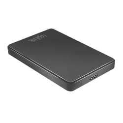 LogiLink UA0339 Boîtier de disques de stockage Boîtier disque dur/SSD Noir 2.5"