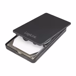 LogiLink UA0339 Boîtier de disques de stockage Boîtier disque dur/SSD Noir 2.5" - Vue supplémentaire 4