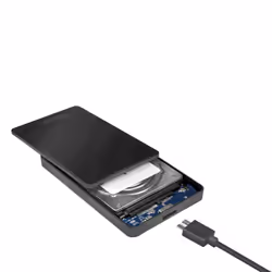 LogiLink UA0339 Boîtier de disques de stockage Boîtier disque dur/SSD Noir 2.5" - Vue supplémentaire 6