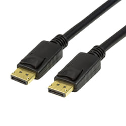 LogiLink CV0121 câble DisplayPort 3 m Noir