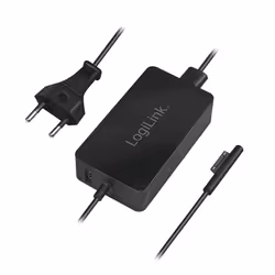 LogiLink PA0197, Intérieure, Secteur, 15 V, 2,58 A, 1,5 m, Noir
