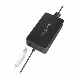 LogiLink PA0197 chargeur d'appareils mobiles Ordinateur portable, Universel Noir Secteur Intérieure