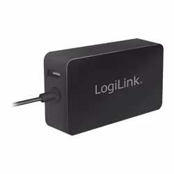 LogiLink PA0197 chargeur d'appareils mobiles Ordinateur portable, Universel Noir Secteur Intérieure