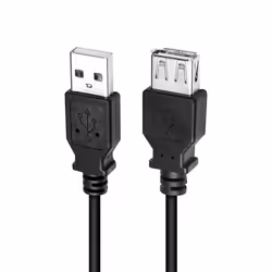 LogiLink CU0012B câble USB 5 m USB 2.0 USB A Noir - Vue supplémentaire 2