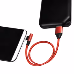 LogiLink CU0149 câble USB 0,3 m USB 2.0 USB A Micro-USB B Rouge