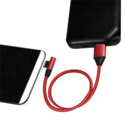 LogiLink CU0150 câble USB 1 m USB 2.0 USB A Micro-USB B Noir, Rouge
