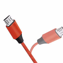LogiLink CU0151 câble USB 0,3 m USB 2.0 USB A Micro-USB B Rouge