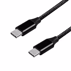 LogiLink CU0153, 0,3 m, USB C, USB C, USB 2.0, Noir