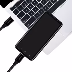 LogiLink CU0154 câble USB 1 m USB 2.0 USB C Noir - Vue supplémentaire 4