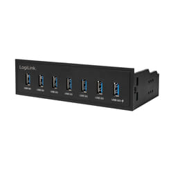LogiLink UA0342 lecteur de carte mémoire Interne Noir