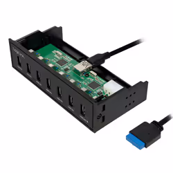 LogiLink UA0342 lecteur de carte mémoire Interne Noir