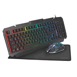 LogiLink ID0185 clavier Souris incluse USB QWERTY Anglais Noir