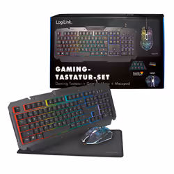 LogiLink ID0185 clavier Souris incluse USB QWERTY Anglais Noir - Vue supplémentaire 10