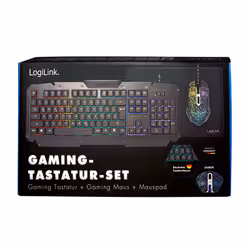 LogiLink ID0185 clavier Souris incluse USB QWERTY Anglais Noir - Vue supplémentaire 9
