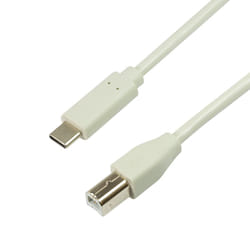 LogiLink CU0160 câble USB 1 m USB 2.0 USB C USB B Blanc