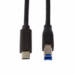 LogiLink CU0163 câble USB 2 m USB 3.2 Gen 1 (3.1 Gen 1) USB C USB B Noir