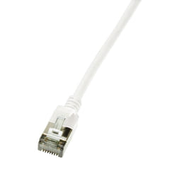 LogiLink CQ9071S câble de réseau Blanc 5 m Cat6a U/FTP (STP)