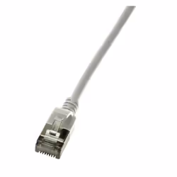 LogiLink Slim U/FTP, 1 m, Cat6a, U/FTP (STP), RJ-45, RJ-45