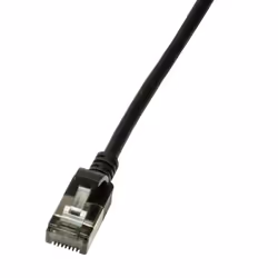 LogiLink Slim U/FTP, 0,3 m, Cat6a, U/FTP (STP), RJ-45, RJ-45