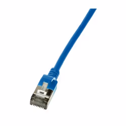 LogiLink Slim U/FTP, 1 m, Cat6a, U/FTP (STP), RJ-45, RJ-45