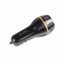 LogiLink PA0201 chargeur d'appareils mobiles GPS, Smartphone, Tablette Noir Allume-cigare Charge rapide Auto