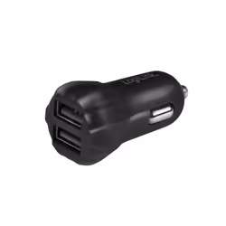 LogiLink PA0203 chargeur d'appareils mobiles Chargeur électrique, Smartphone, Tablette Noir Allume-cigare Auto