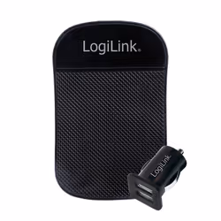 LogiLink PA0204, Intérieure, Allume-cigare, 5 V, 2,1 A, Noir
