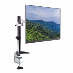 LogiLink BP0075 support d'écran plat pour bureau 27" Noir, Acier inoxydable