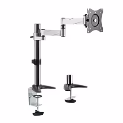 LogiLink BP0076, Pince/boulon, 8 kg, 33 cm (13"), 68,6 cm (27"), 100 x 100 mm, Noir, Acier inoxydable