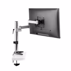 LogiLink BP0076 support d'écran plat pour bureau 27" Noir, Acier inoxydable