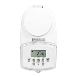 LogiLink ET0008 minuteur électrique Blanc Programmateur journalier/hebdomadaire