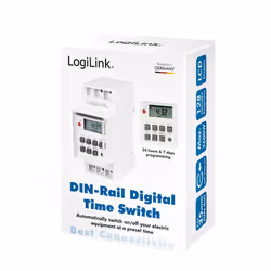 LogiLink ET0010 minuteur électrique Blanc Programmateur journalier/hebdomadaire - Vue supplémentaire 6
