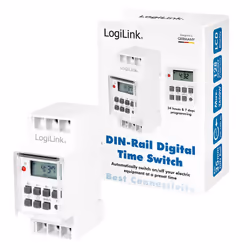 LogiLink ET0010 minuteur électrique Blanc Programmateur journalier/hebdomadaire - Vue supplémentaire 7