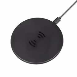 LogiLink PA0208, Intérieure, USB, 5 V, 1 A, Recharge sans fil, Noir