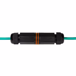 LogiLink NP0081 connecteur de fils 2x RJ45 Noir