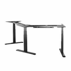 LogiLink EO0017 Cadre de bureau Manuel 3 pieds Noir
