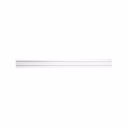 LogiLink EO0019-1, Panneau « Slatwall », Blanc, Aluminium, 40 kg, Sur bureau/mural, 22 mm