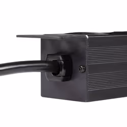 LogiLink PDU8C02 unité de distribution d'énergie 8 sortie(s) CA 1U Noir - Vue supplémentaire 3