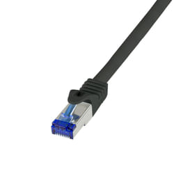 LogiLink C6A063S câble de réseau Noir 3 m Cat6a S/FTP (S-STP)