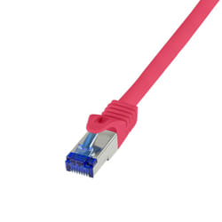 LogiLink C6A044S câble de réseau Rouge 1,5 m Cat6a S/FTP (S-STP)
