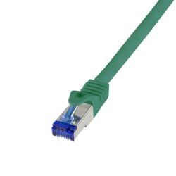 LogiLink C6A025S câble de réseau Vert 0,5 m Cat6a S/FTP (S-STP)