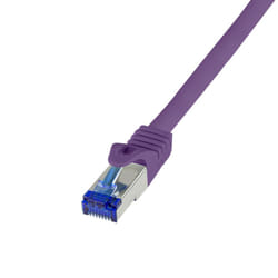 LogiLink C6A019S câble de réseau Violet 0,25 m Cat6a S/FTP (S-STP)