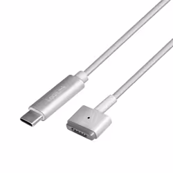 LogiLink PA0226, 1,8 m, USB C, MagSafe 2, Argent
