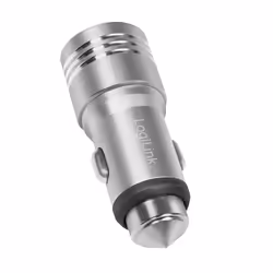 LogiLink PA0228 chargeur d'appareils mobiles Universel Argent Allume-cigare Auto