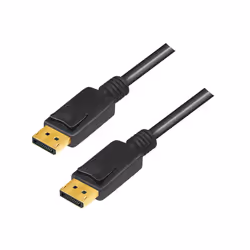 LogiLink CV0139, 5 m, DisplayPort, DisplayPort, Mâle, Mâle, 3840 x 2160 pixels
