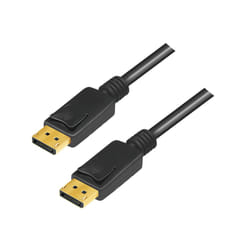 LogiLink CV0139 câble DisplayPort 5 m Noir