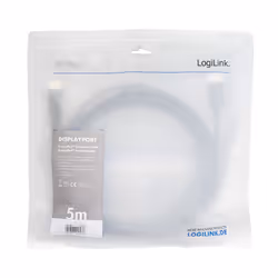 LogiLink CV0139 câble DisplayPort 5 m Noir - Vue supplémentaire 4